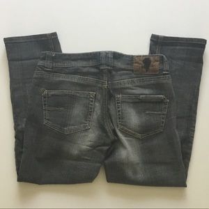 Jolt Boyfriend Jeans Light Black Wash Denim